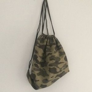 Camo Drawstring Bag
